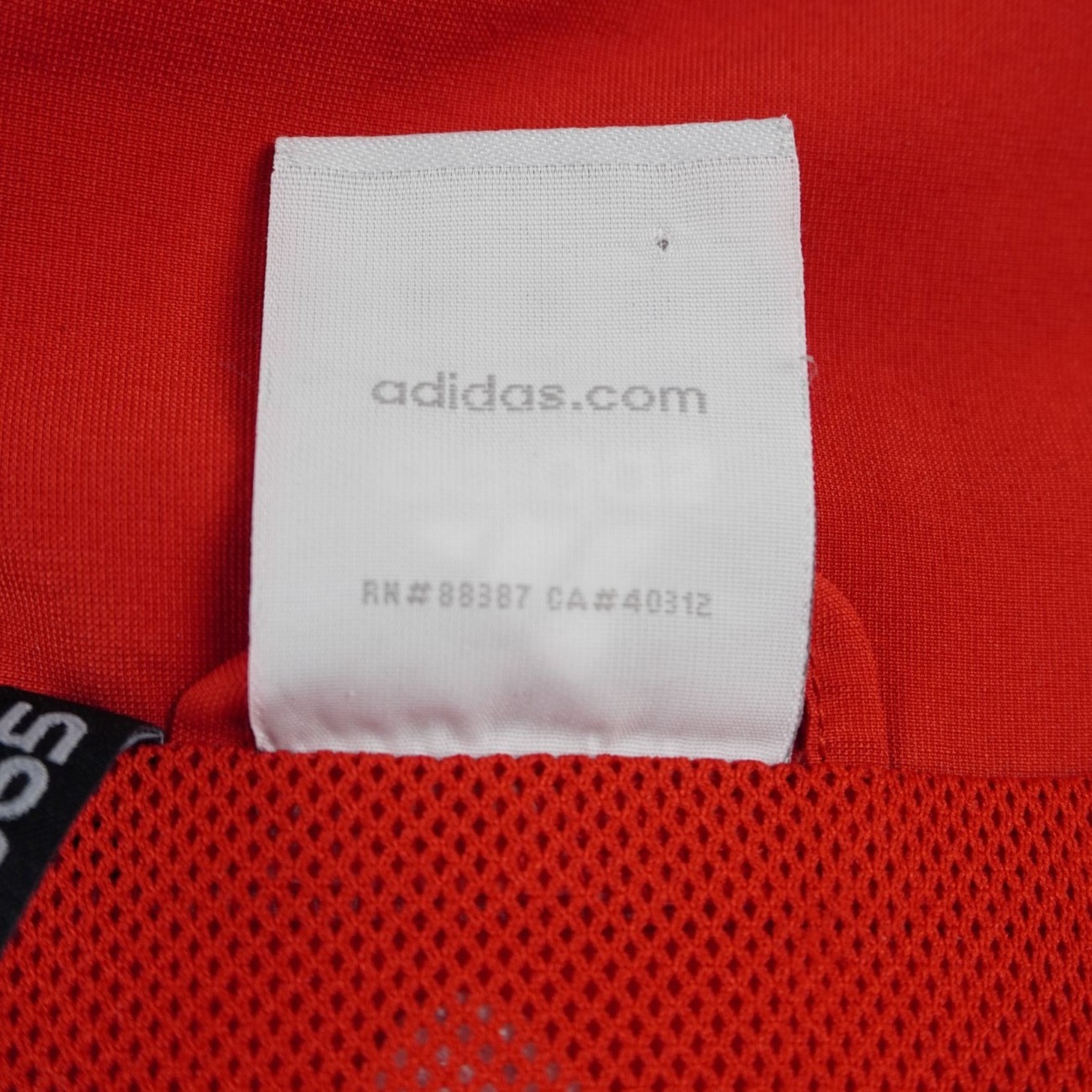 Giacca Tuta Adidas Clima365 Vintage Rossa Nera Sportiva - Taglia L