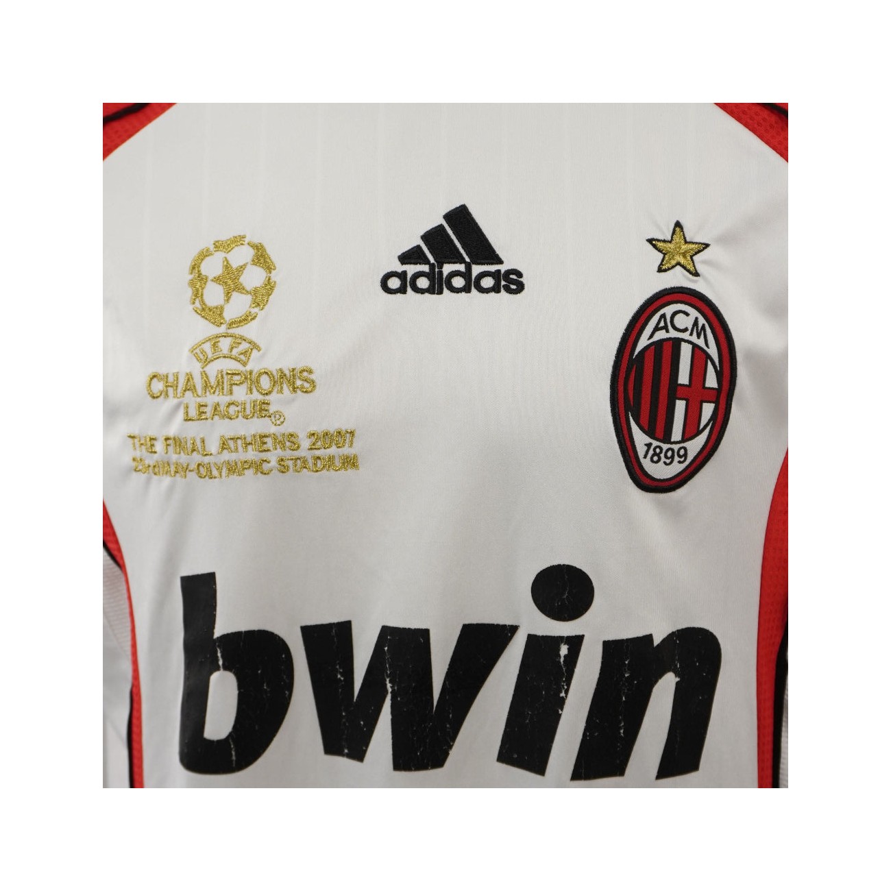 Maglia AC Milan 2007 Away - Finale Atene - MALDINI 3 - Versione FORMOTION Pezzo D'archivio vintage