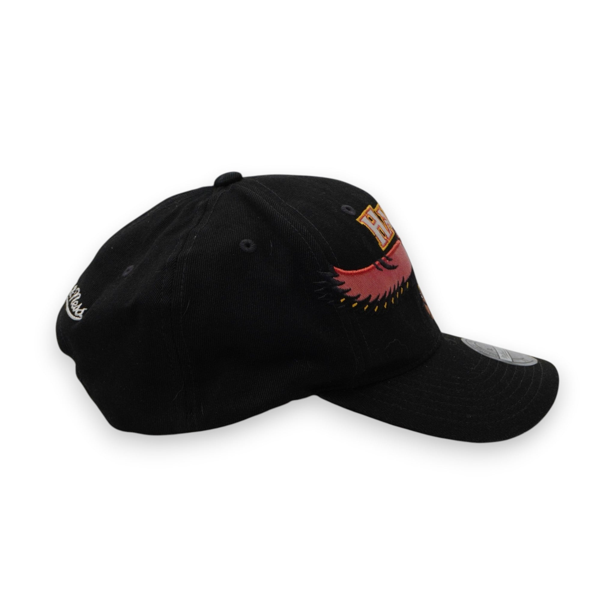 Cappello Snapback Mitchell & Ness Atlanta Hawks – NBA Official Licensed – Black/Red