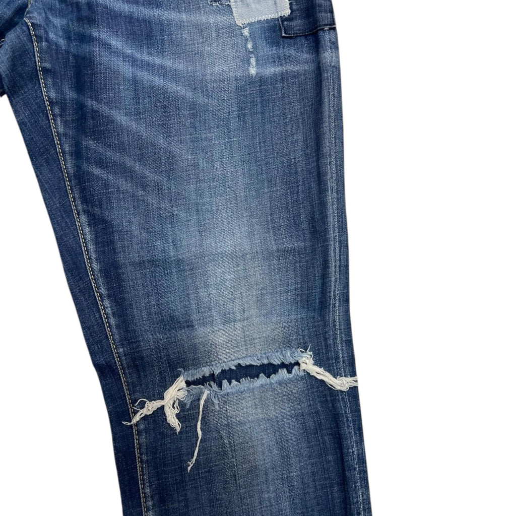 Jeans Dsquared2 "Patch & Rip" – Lavaggio Vintage Distressed – Taglia 48 IT (Slim Fit)