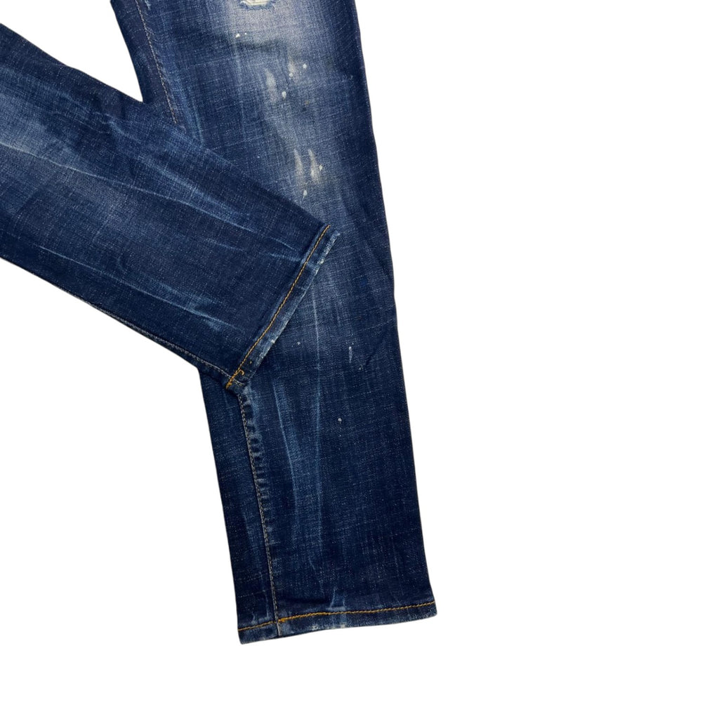 Jeans Dsquared2 "Distressed Paint Splatter" – Slim Fit – Taglia 50 IT (Archivio Luxury)
