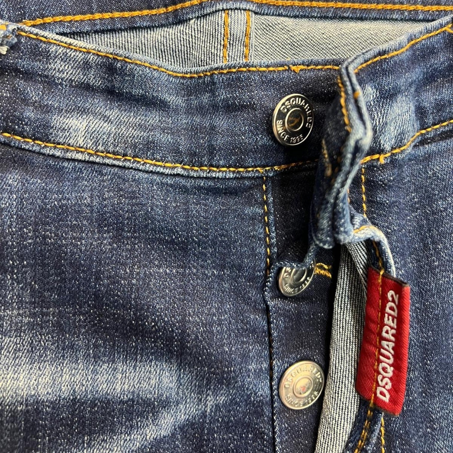 Jeans Dsquared2 "Distressed Paint Splatter" – Slim Fit – Taglia 50 IT (Archivio Luxury)