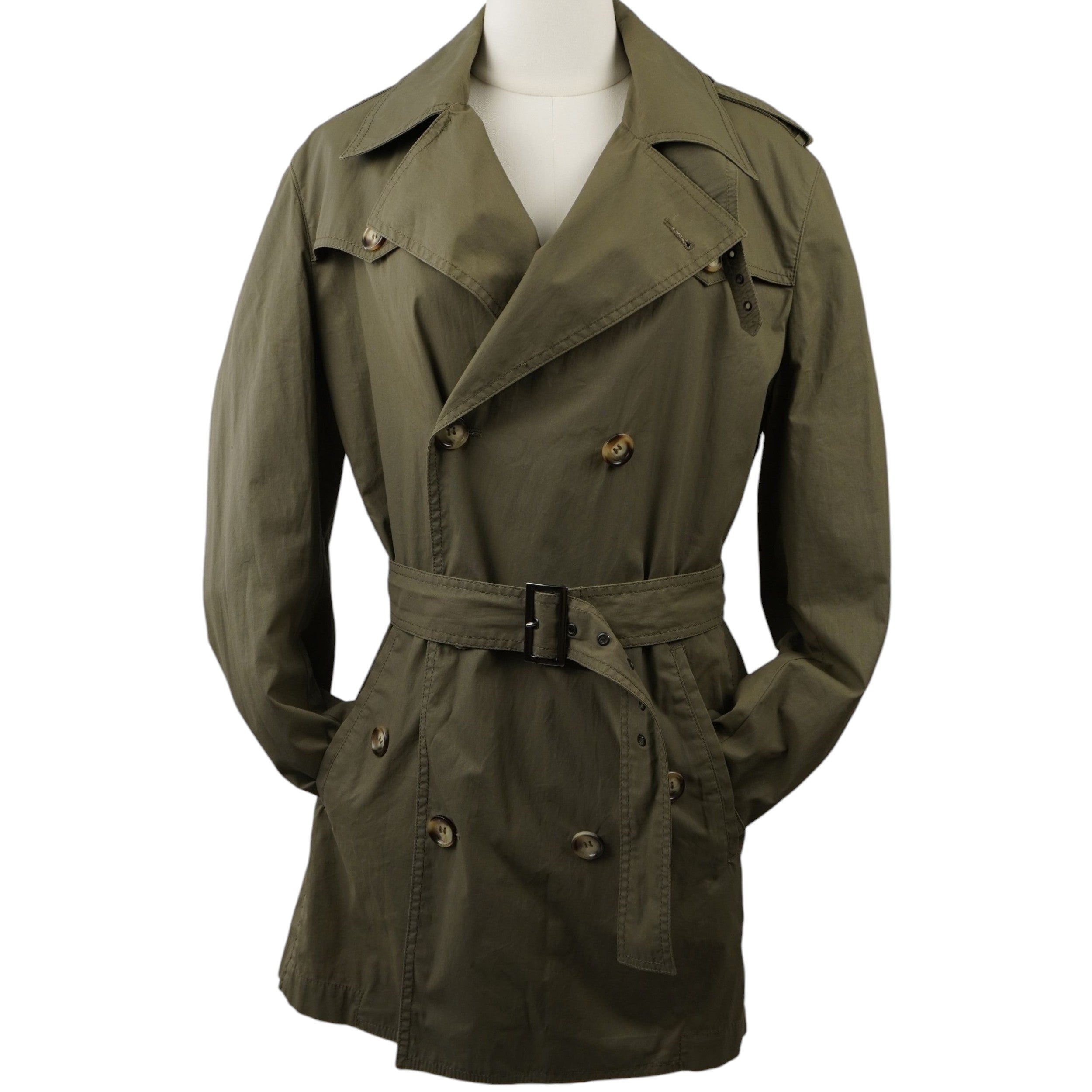 Trench Manuel Ritz "M-1951 Style" – Cotone Resinato Sartoriale