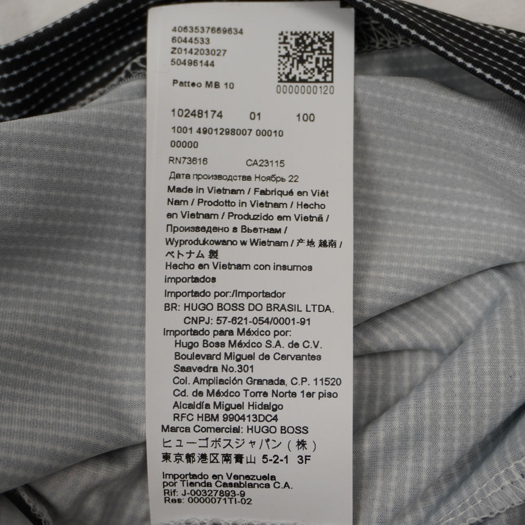  Etichetta con codice identificativo Patteo MB 10, codice stile 50496144, data di produzione novembre 2022 e scritta Made in Vietnam.