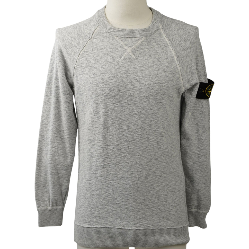 Maglia a girocollo Stone Island Grigio Melange - Taglia S