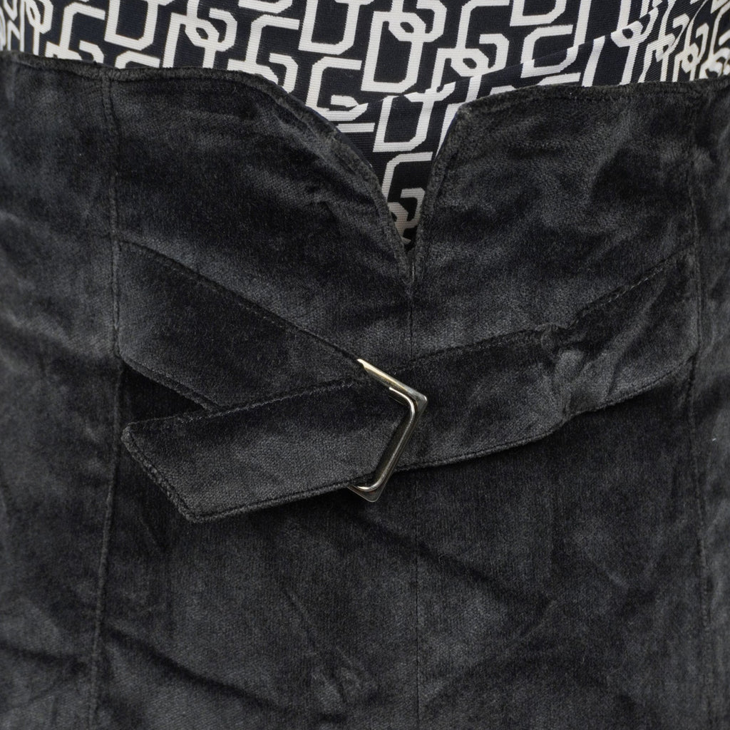 gonna-midi-vintage-tubino-kenzo-paris-nero-cerniera retro