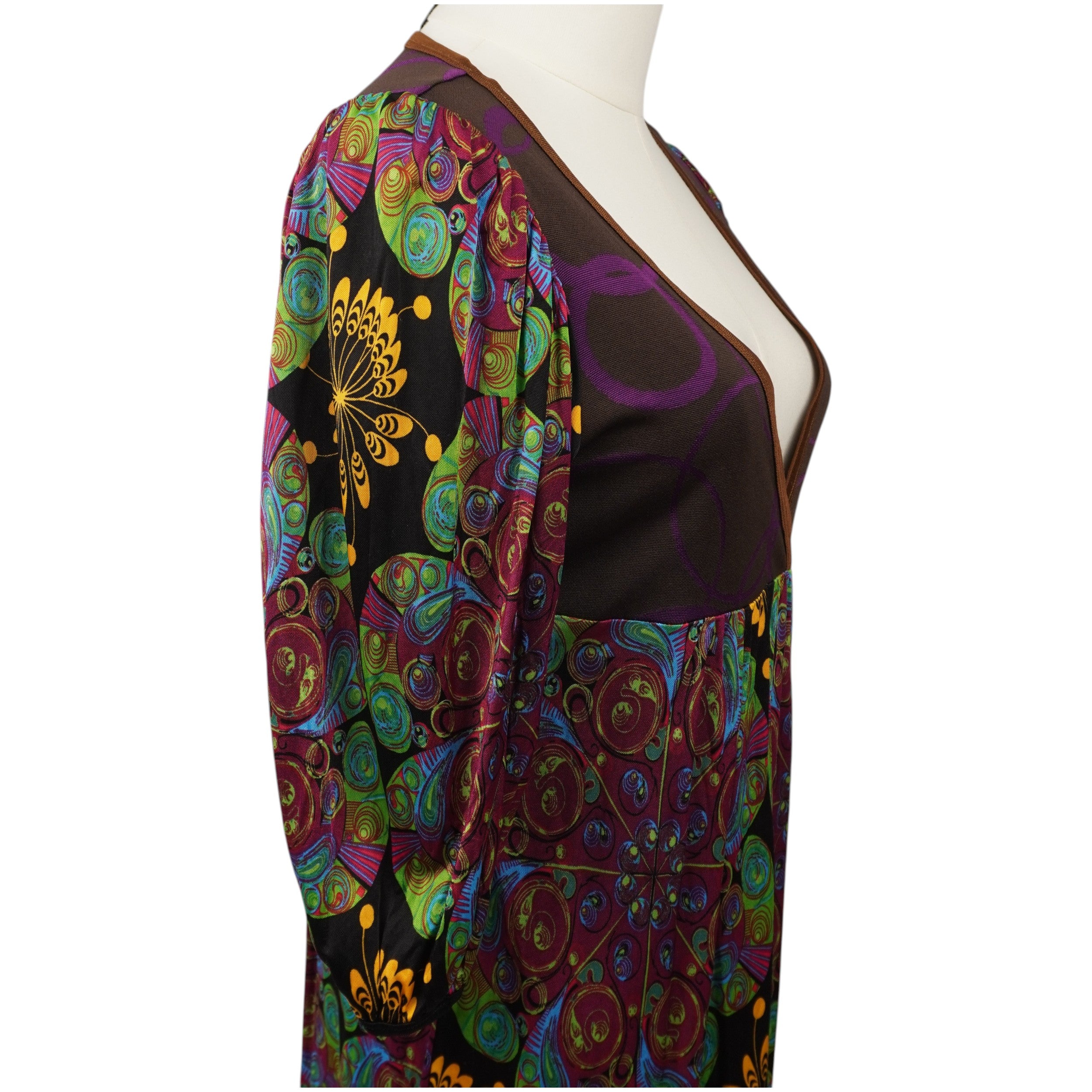 Abito Custo Barcelona – Stampa Psichedelica Boho-Chic [S/M]