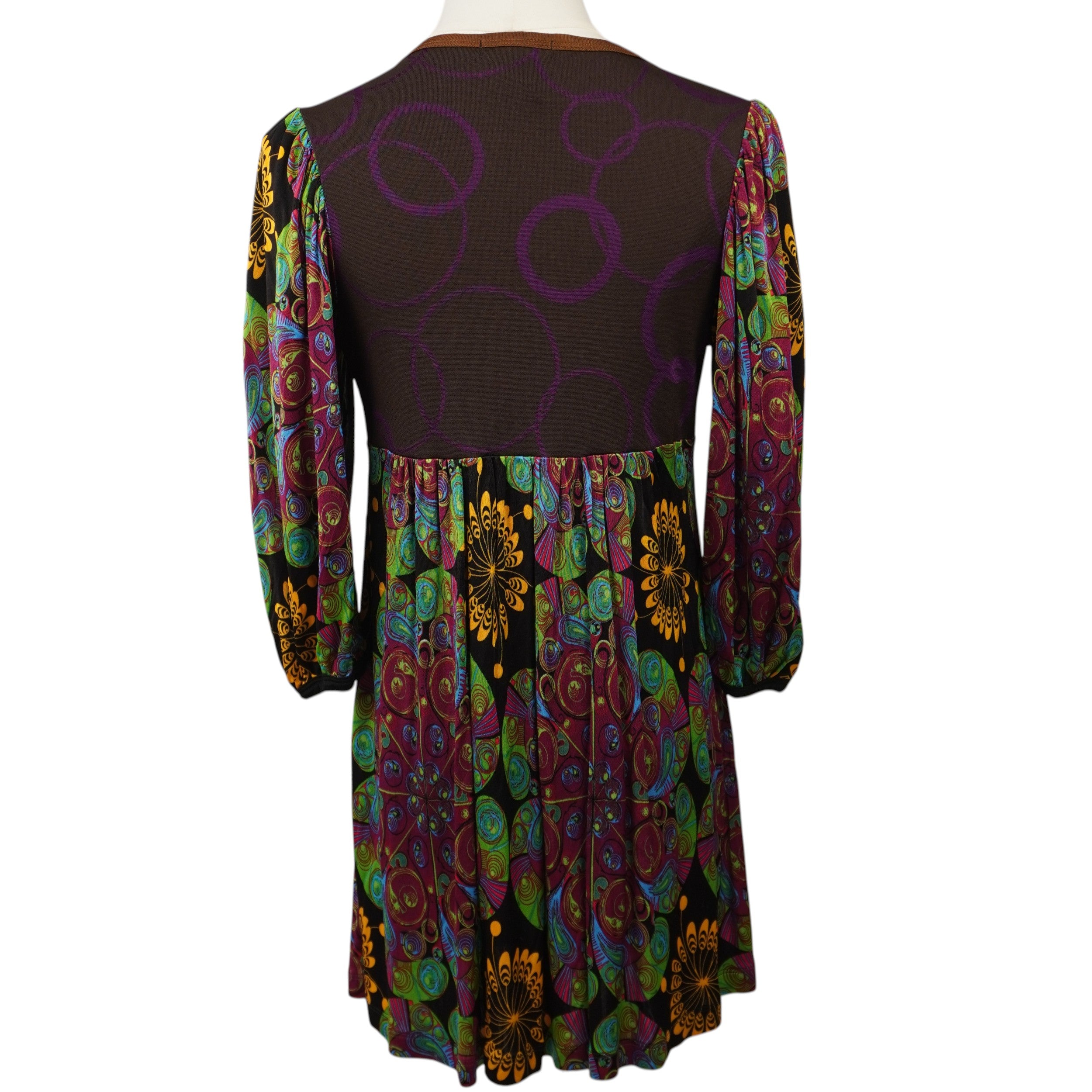 Abito Custo Barcelona – Stampa Psichedelica Boho-Chic [S/M]