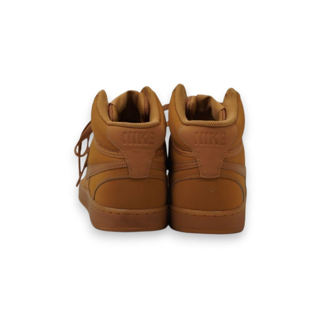 Sneakers da uomo Nike Court Vision Mid marrone grano vista posteriore dei talloni