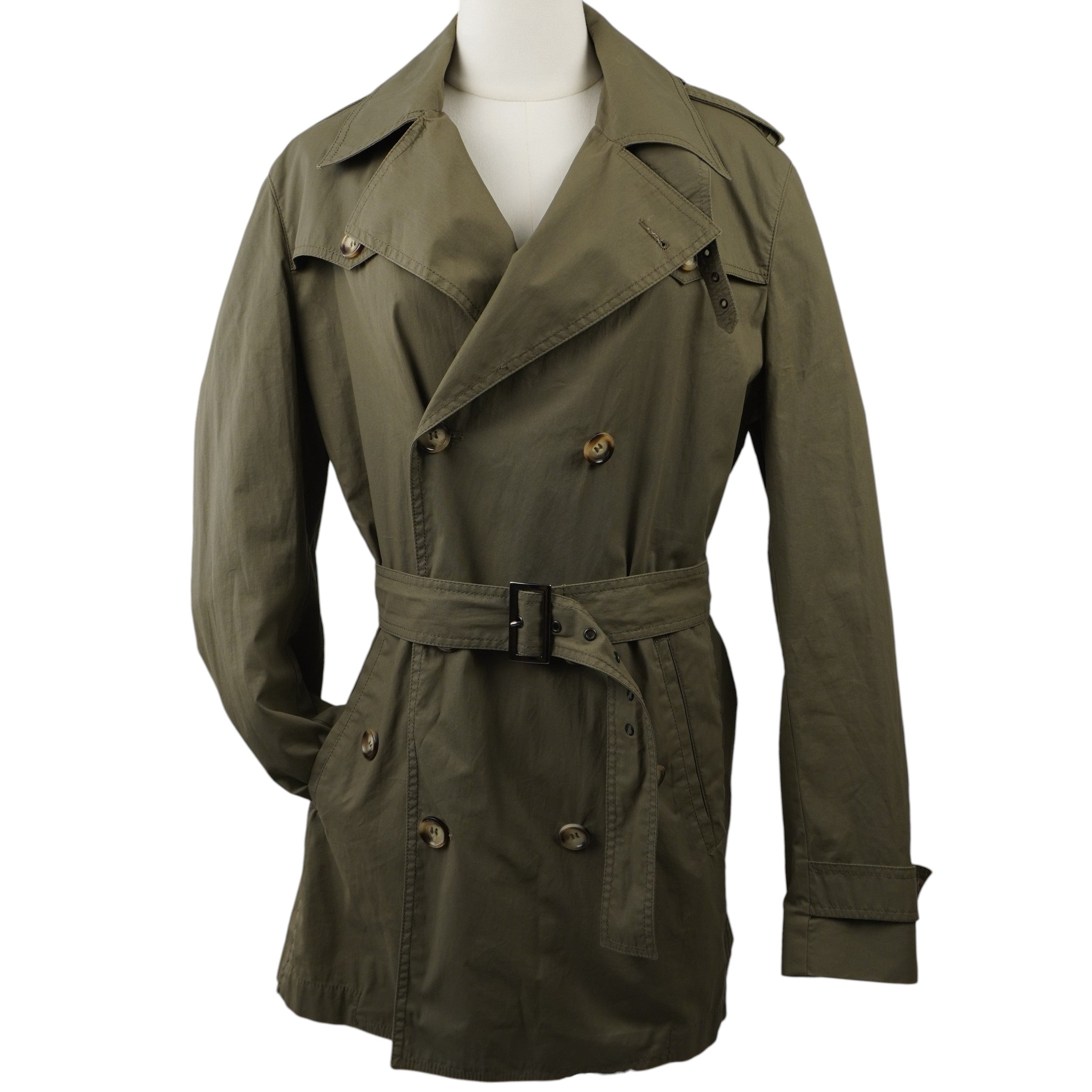 Trench Manuel Ritz "M-1951 Style" – Cotone Resinato Sartoriale