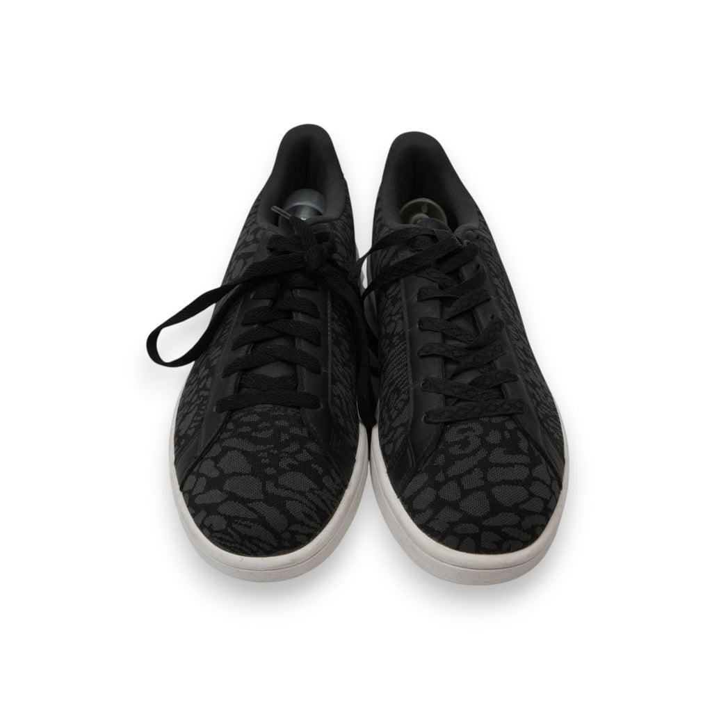 Paio di scarpe da ginnastica basse Adidas Neo Cloudfoam Advantage nere vista frontale