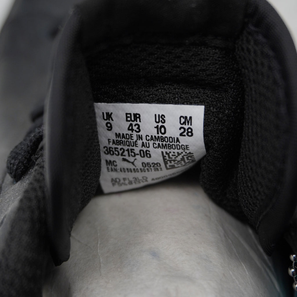 Etichetta interna della linguetta delle scarpe PUMA Smash taglia 43 EUR originale.