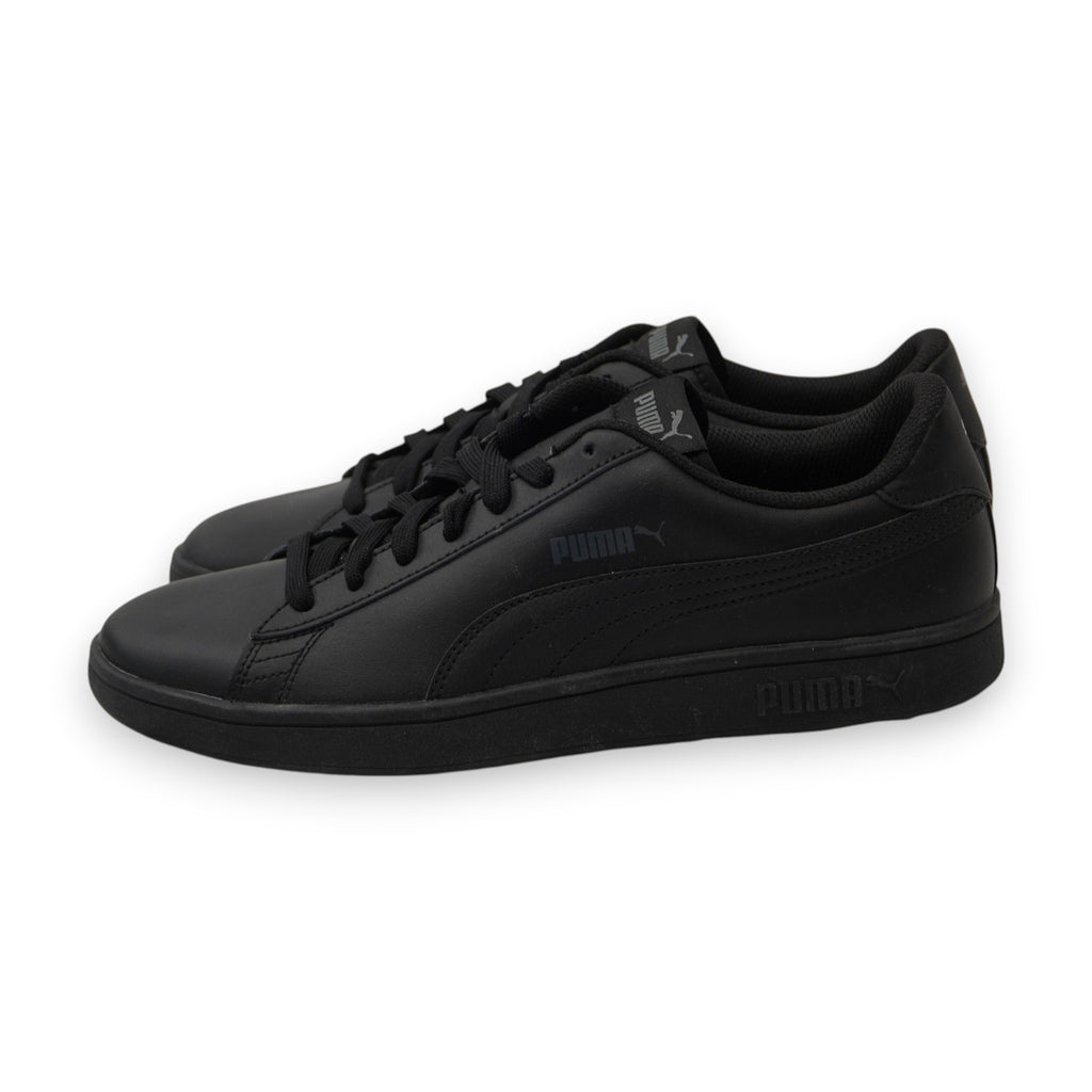 Profilo laterale esterno delle scarpe da uomo PUMA Smash total black.