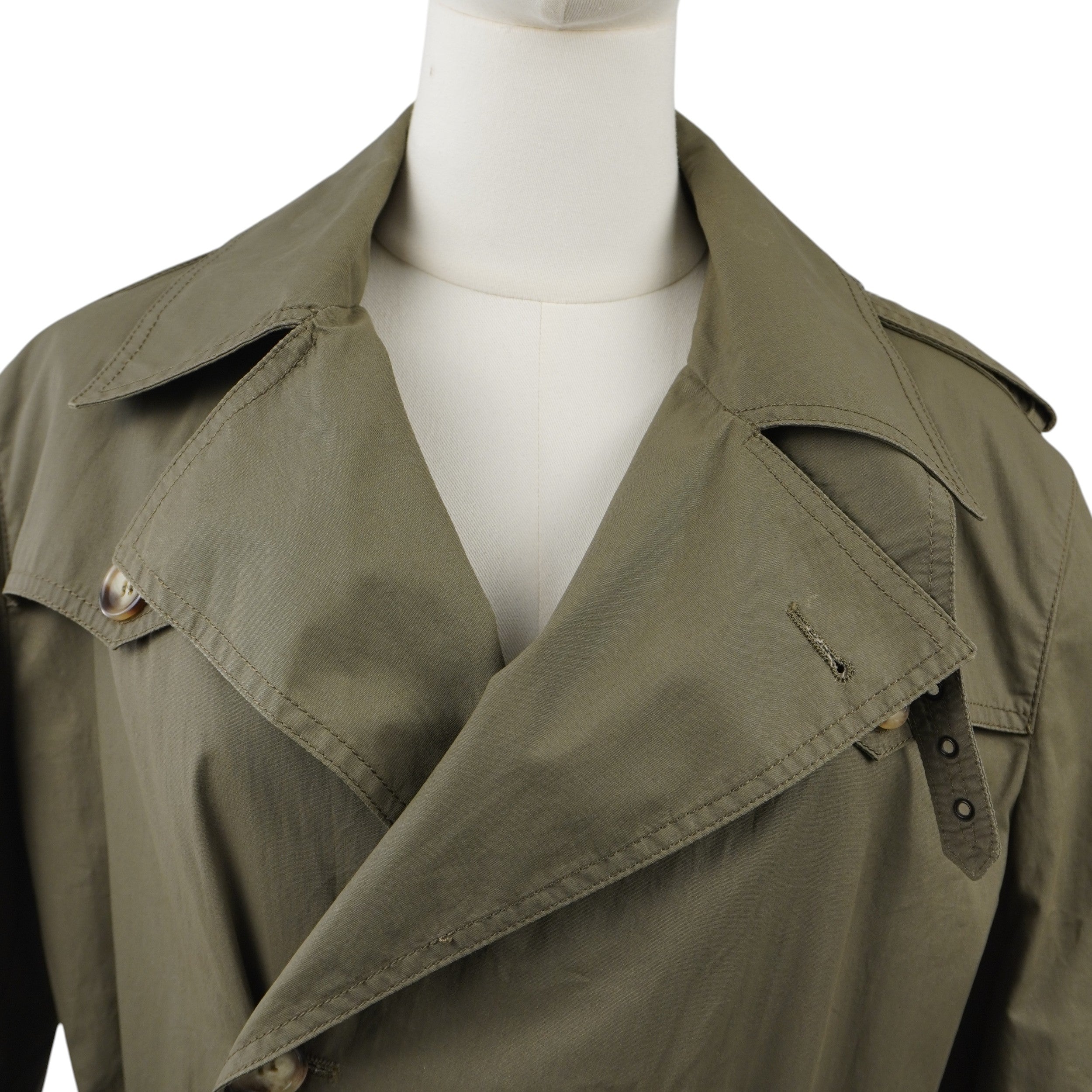 Trench Manuel Ritz "M-1951 Style" – Cotone Resinato Sartoriale